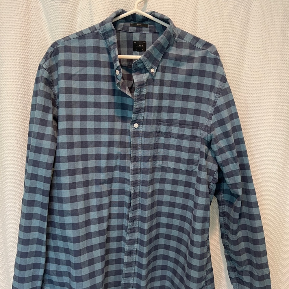 J.Crew Men's XXL slim fit button up shirt